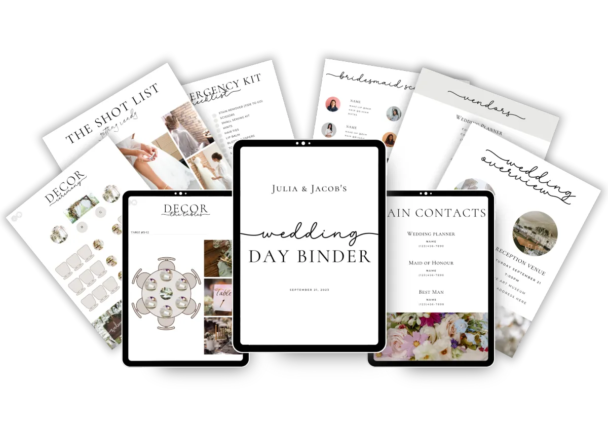 All Your Wedding Tools