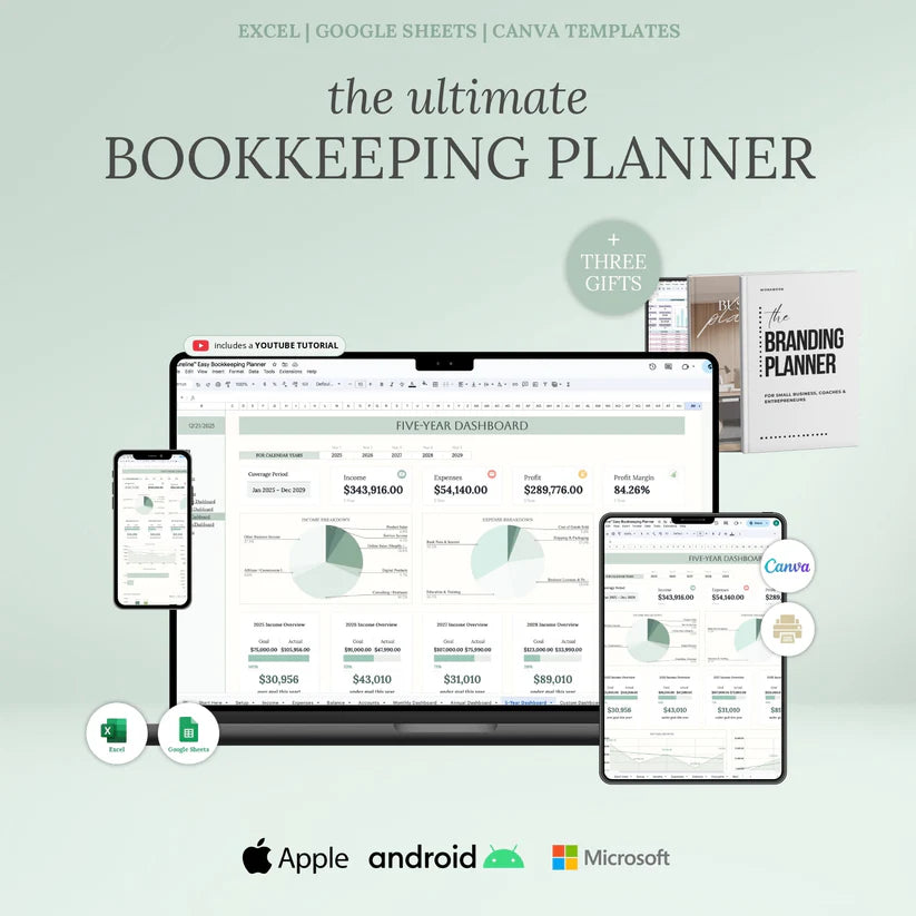 Davlearn Easy Bookkeeping Planner