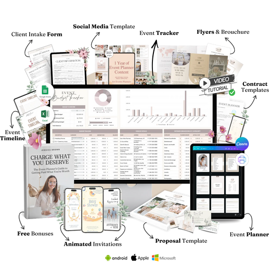 All-In-One Planner Kit for Event Planners